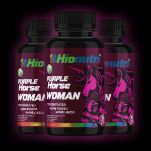 3 Potes Purple Horse de Maca Paruana e Tribulus Terrestris 180 caps